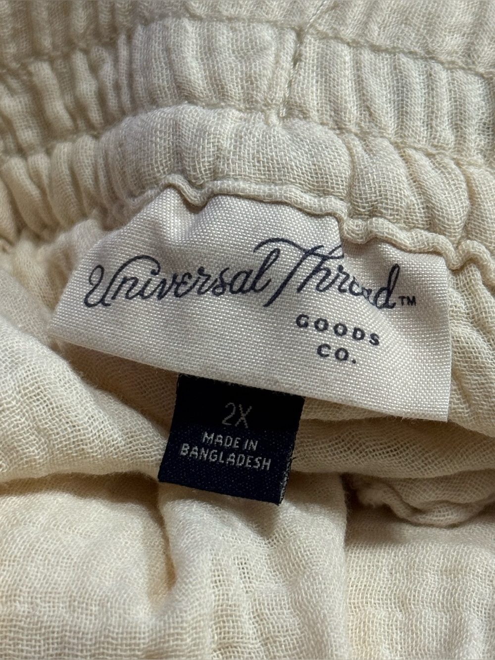 Universal Thread High-Rise Gauze Wide Leg Pants Sz 2X NWT - Picture 6 of 13